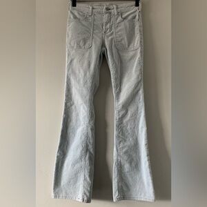 Anthropologie Pilcro light green corduroys